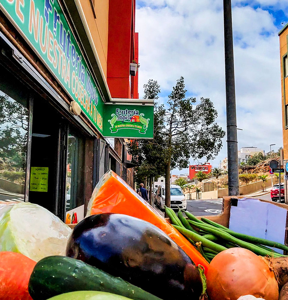 shopfront-Tomate, Coliflor, Calabacín, Huevos y más en Taco, Tenerife